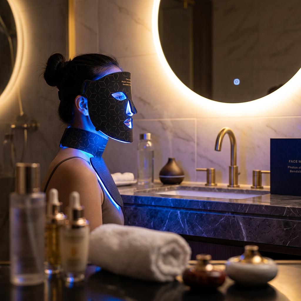 4-Color LED Facial Mask